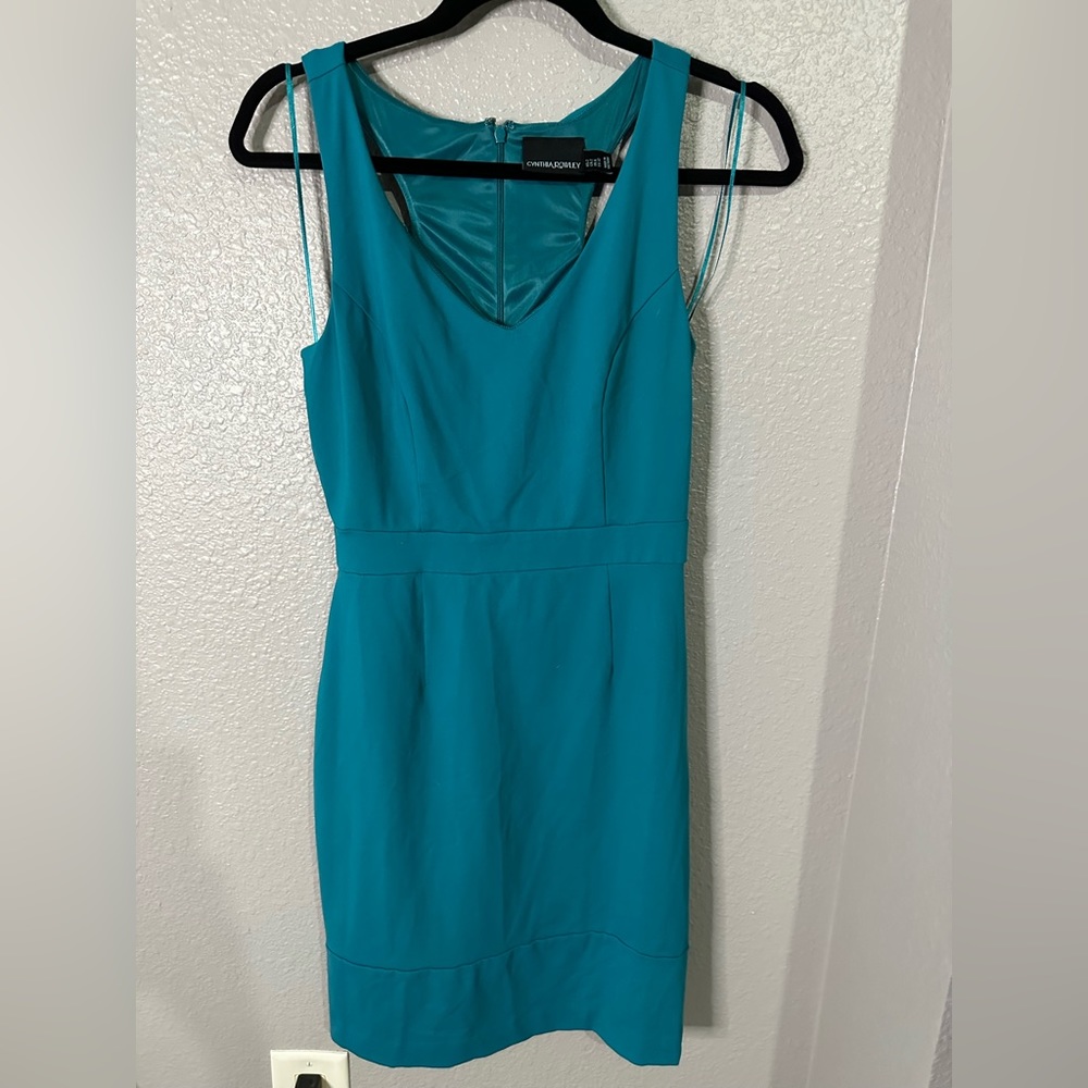 Cynthia Rowley teal Dress